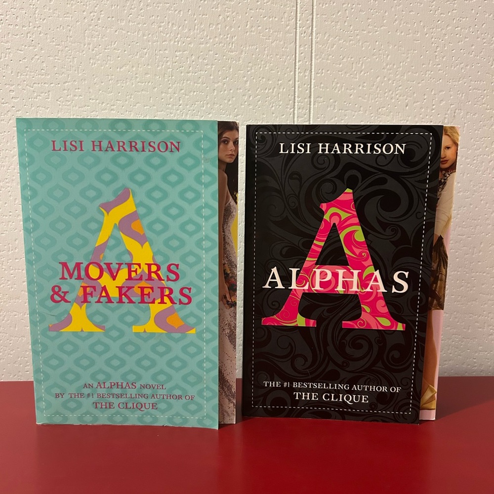 Set of 2 Books from Alphas Series by Lisi Harrison